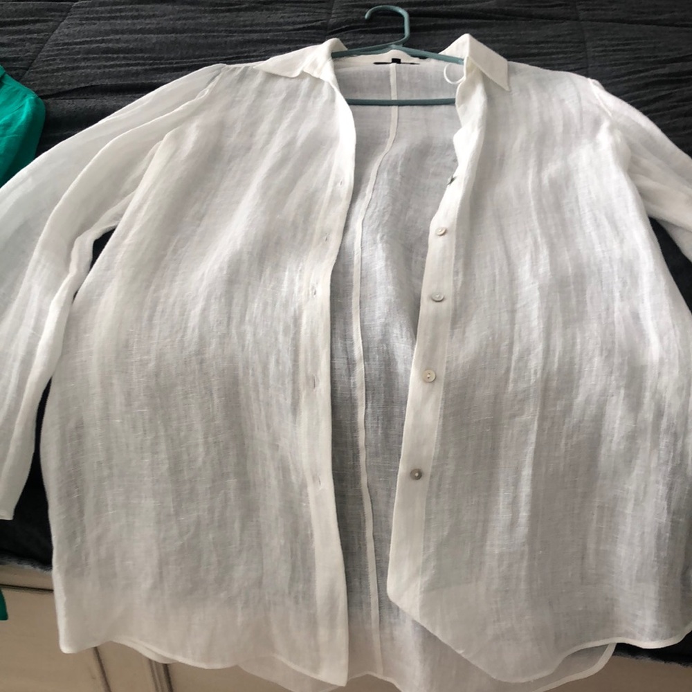 Massimo Dutti 100% linen shirt